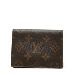  Louis Vuitton монограмма japon солнечный ga бассейн чехол для пропуска футляр для карточек футляр для визитных карточек M60530 Brown PVC LOUIS VUITTON [ б/у ]