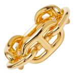  Hermes she-n Dunk ru legato rugate шарф кольцо Gold металлизированный женский HERMES [ б/у ]