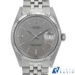 ロレックス デイトジャスト 1601 グレー モザイク リネン バー 28番 アンティーク メンズ 腕時計