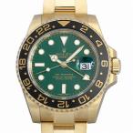 ロレックス GMTマスターII 116718LN グリーン ランダムシリアル 新品 メンズ 腕時計