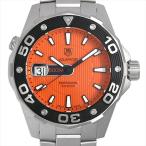 タグホイヤー アクアレーサー クォーツ 500M オレンジ WAJ1113.BA0870 新品 メン ...