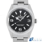 ショッピングロレックス ロレックス エクスプローラーI 124270 ブラック ランダム番 中古 メンズ 腕時計