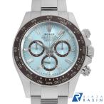 ロレックス コスモグラフ デイトナ 8Pバゲット 3Pスクエアダイヤ 126506A アイスブルー ランダム番 中古 メンズ 腕時計 130JROAU0005