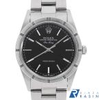 ロレックス エアキング 14010 ブラック バー  U番 中古 メンズ 腕時計 16F4ROAU3397