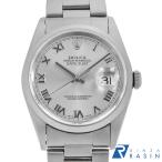 ロレックス デイトジャスト 16200 グレー ローマ K番 中古 メンズ 腕時計 002SROAU0320