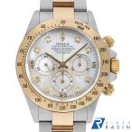 ロレックス コスモグラフ デイトナ 8Pダイヤ 16523NG ホワイトシェル A番 中古 メンズ 腕時計 0C0DROAU0004