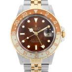 ロレックス GMTマスター 16753 ブラウン トロピカル 5列 ジュビリーブレス 91番 中古 メンズ 腕時計