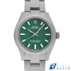 ロレックス オイスターパーペチュアル31 277200 グリーン ランダム番 中古 ボーイズ(ユニセックス) 腕時計 16F4ROAU3455