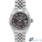 ロレックス デイトジャスト 279174 グレー ローマ ランダム番 中古 レディース 腕時計 0CWIROAU0001