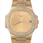 パテックフィリップ ノーチラス ベゼルブレスダイヤ 3800/5J 中古 メンズ 腕時計