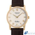 ロレックス チェリーニ 5116/8 アイボリー 彫りコンピューター M番 中古 メンズ 腕時計