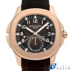 パテックフィリップ アクアノート トラベルタイム 5164R-001 中古 メンズ 腕時計 16F4PPAU0110