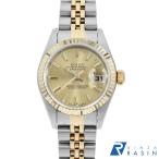 ロレックス デイトジャスト 69173 シャンパン バー U番 中古 レディース 腕時計 16F4ROAU3118