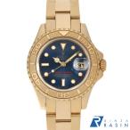 ロレックス ヨットマスター 69628 ブルー T番 中古 レディース 腕時計 09Z2ROAU0001