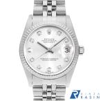 ロレックス デイトジャスト 10Pダイヤ 78274G シルバー K番 中古 ボーイズ(ユニセックス) 腕時計 0O6UROAU0146