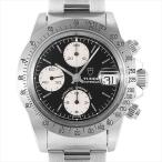 チューダー クロノタイム 79180 カマボコケース 前期ダイアル ブラック×シルバー 中古 メンズ 腕時計