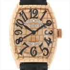 フランクミュラー トノーカーベックス ゴールドクロコ 8880SC GOLD CRO PG 中古 メ ...