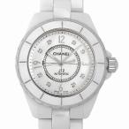 シャネル J12 8Pダイヤ H2423 中古 メンズ 腕時計