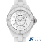 シャネル J12 白セラミック 12Pダイヤ