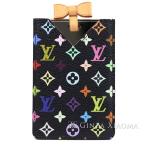 【中古】 LOUIS VUITTON ルイヴィトン モノグラム マルチカラー コンパクトミラー エテュイミロワール ノワール ブラック 黒 M92650 値下げ