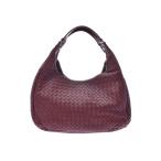 ボッテガヴェネタ ショルダーバッグ ボルドー系 レディース ラムスキン Aランク 美品 BOTTEGA VENETA 中古 銀蔵