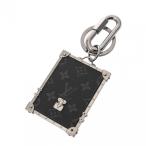  серебряный магазин б/у LOUIS VUITTON Louis Vuitton монограмма Eclipse porutokre Mini багажник M68284 Brown монограмма парусина брелок для ключа 