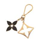 銀蔵 中古 LOUIS VUITTON ルイヴィトン ポルトクレ パズル バッグチャーム M65218 ゴールド GP キーホルダー ランクB