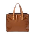 LOUIS VUITTON ルイヴィトン モノグラムヴェルニ リード PM ブロンズ M91146 レディース ヴェルニ ハンドバッグ Bランク 中古 銀蔵