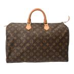 ショッピングLOUIS LOUIS VUITTON ルイヴィトン モノグラム スピーディ 40 ブラウン M41522 レディース モノグラムキャンバス ハンドバッグ ABランク 中古 銀蔵