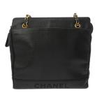 CHANEL Chanel цепь большая сумка черный женский черная икра s gold большая сумка AB разряд б/у серебряный магазин 