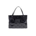 バオバオ BAOBAO ISSEY MIYAKE ROCK BASICSトートバッグ10×7黒エナメル加工×メッシュ 新品　 xmas