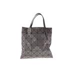 バオバオ ISSEY MIYAKE BAOBAO トートバッグ 6×6 グレー エナメル加工 新品　 xmas