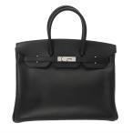 HERMES エルメス バーキン 35 黒 □K刻印(2007年頃) ユニセックス ヴォーエプソン ハンドバッグ ABランク 中古 銀蔵