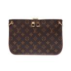 ルイヴィトン モノグラム ロレッタ ブラウン ピンク/黄系 M44053 レディース 本革 ショルダーバッグ LOUIS VUITTON 新同 美品 中古 銀蔵