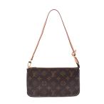 LOUIS VUITTON ルイヴィトン モノグラム ポシェット アクセソワール ブラウン M40712 レディース モノグラムキャンバス アクセサリーポーチ Aランク 中古 銀蔵