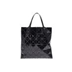 新品バオバオ・ISSEY MIYAKE BAOBAO トートバッグ エナメル加工×メッシュ黒6×6◇　 xmas