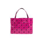 新品バオバオ・BAOBAO ISSEY MIYAKE トートバッグ ROCK-3 エナメル加工×メッシュ ピンク10×7◇　 xmas