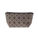 バオバオ ISSEY MIYAKE BAOBAO ポーチ LUCENT-1 6×3 グレー マット 新品　 xmas