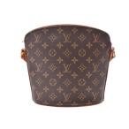 ルイヴィトン モノグラム ドルーオ ブラウン M51290 レディース 本革 ショルダーバッグ Bランク LOUIS VUITTON 中古 銀蔵