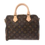 LOUIS VUITTON ルイヴィトン モノグラム スピーディ バンドリエール 25 ブラウン M46977 ユニセックス モノグラムキャンバス ハンドバッグ 新品 銀蔵