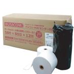 ビジコム純正 サーマルロール紙 【王子製紙・国産】 58mm幅×外径80φ×内径12mm 30巻入　芯あり　中保存 カシオSR-S4000・東芝