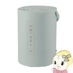 ショッピング象印 加湿器 スチーム式 象印 ZOJIRUSHI 木造3畳/プレハブ6畳まで タンク1.8L グリーン EE-MB20-GA