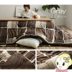 こたつ布団 長方形大 イケヒコ 掛け敷きセット グレー ムーブ