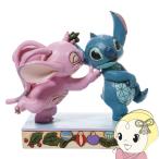 enesco エネスコ エンジェル&スティッチ フィギュア クリスマス ホリデーシーズン ヤドリギ 6008980/srm