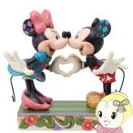 ショッピングミニー ミッキー＆ミニー ハートハンド enesco エネスコ Disney Traditions ディズニー・トラディション フィギュア 6014335/srm