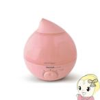 加湿器 超音波式 テクノス しずく型 2.8L メレンゲ ピンク 木造4〜6畳/鉄筋6〜8畳目安 EL-C311-P 小型 コンパクト/srm
