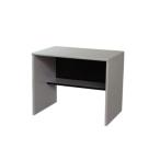 sunneed 棚付デスク ダークブラウン色/ホワイト色 TD-90