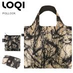 LOQI ローキー pollock エコバッグ ジャクソン ポロック 折りたたみ コンパクト