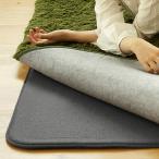 ショッピング下敷き ラグ 下敷き 防音 床暖房 洗える 下敷きラグ ふかピタ 115×170cm