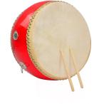 太鼓 小太鼓 たいこ 楽器 練習 本格楽器 牛革張り本格的な響き 盛り上げ太鼓 子供音楽 パーカッション 楽器 サイズ 14インチ/45cm